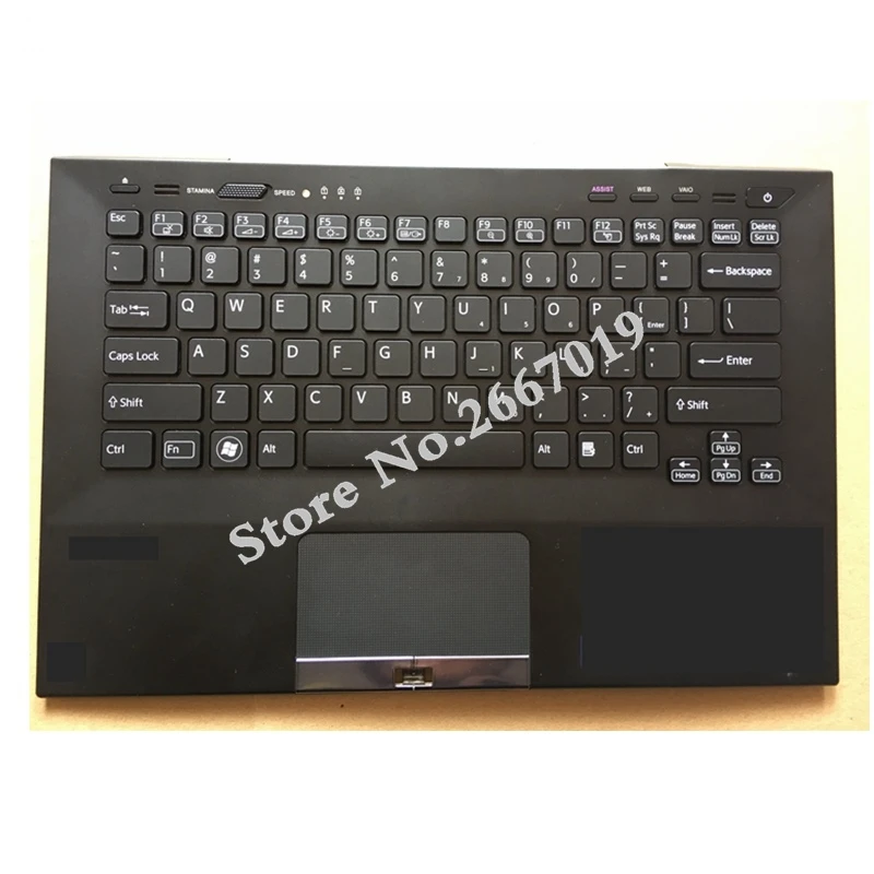 US layout Laptop keyboard for SONY SA SB SD-113T SD47EC SD19EC 113T PCG-41217T 41219T 41213P 41216L C Cover Case Backlight Used