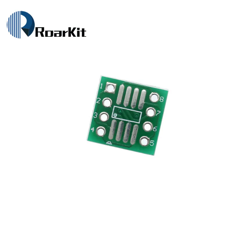 50PCS SOP8 SSOP8 SOIC8 TSSOP8 to DIP8 Interposer Module PCB Board IC adapter Socket Plate 0.65/1.27MM