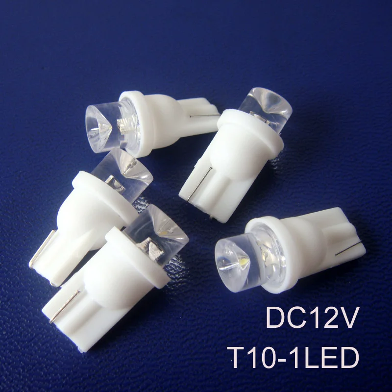 

High quality 12V T10 Auto Led Dashboard Warning Indicator,w5w 168 194 501 Wedge Led Instrument Light free shipping 500pcs/lot