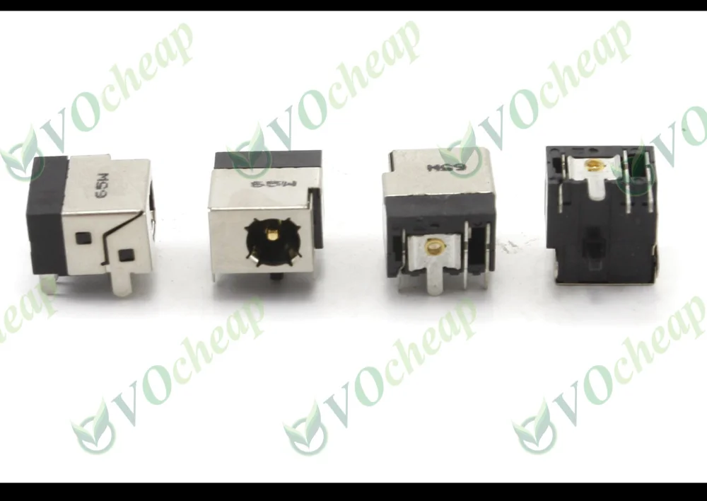 2 × مقبس طاقة تيار مستمر للكمبيوتر المحمول لشركة أيسر أسباير 3000 3100 5000 5720 7100 9300 Travelmate 2300 2400 4000 Extensa 3000 4620 PJ014-1.65mm #2