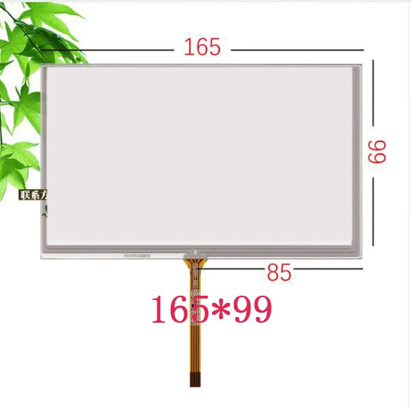 165*99 new Original 7 Inch Touch Screen / caska Lingou yeatan pyrogard cable Huayang Hua Shi / Universal touch screen