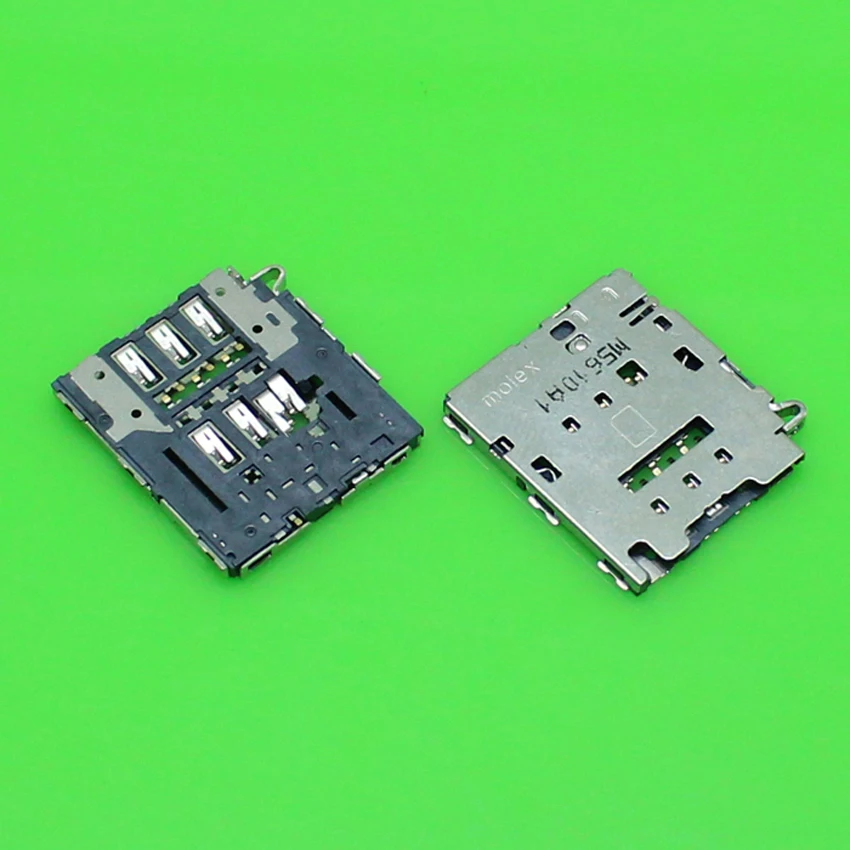 1 Piece memory sim card holder slot socket connector For Samsung Galaxy S6 EDGE G920 G920F G9200 G925 G9250 G925F.KA-196