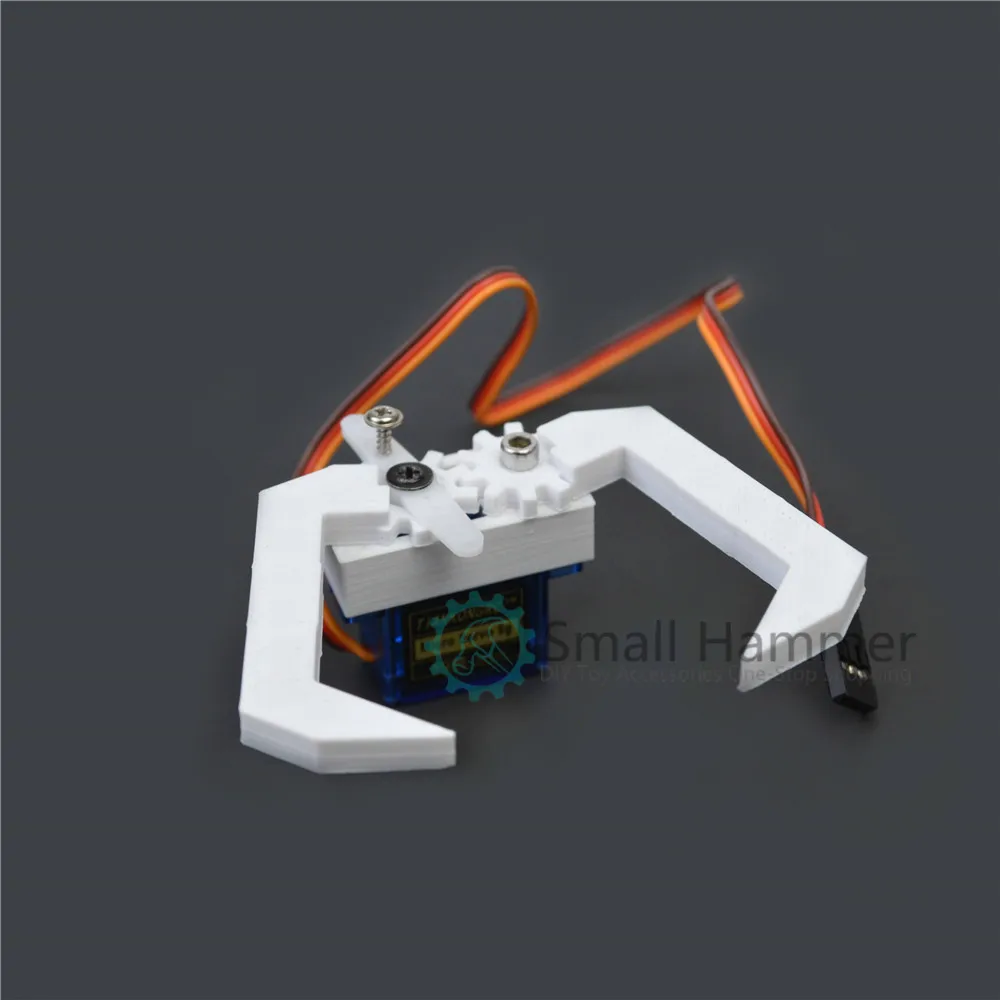 3D printing sg90 small clip claw mechanical grab robot maker SNM2300