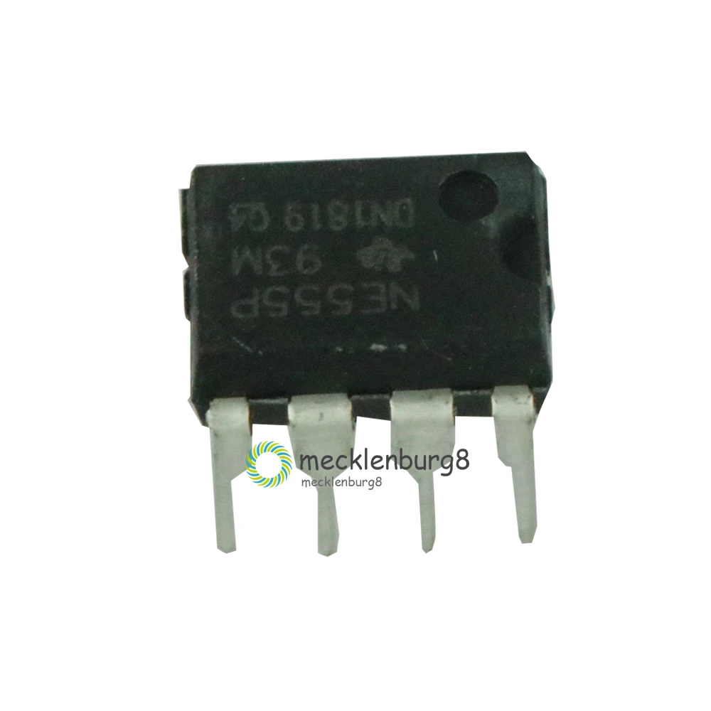 10 pieces. New NE555 NE555P NE555N 555 DIP-8 Timers Single Bipolar Chip Timers