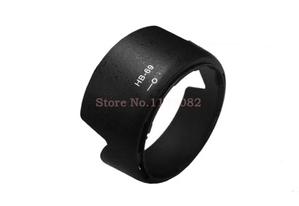 10pcs New D3200 D3300 D5200 D5300 HB-69 Camera Lens Hood 52mm Bayonet Fits for AF-S DX 18-55mm f/3.5-5.6G VR II Lens