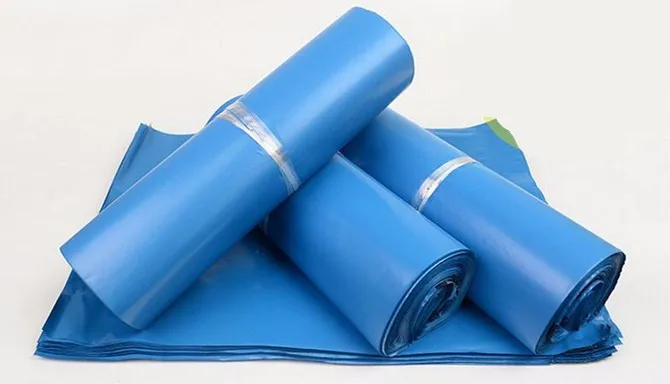 

28*42cm Blue Mailing Bag Express Bag Poly Mailer Envelope Self Adhesive Seal Plastic Bag 200pcs/lot Free shipping