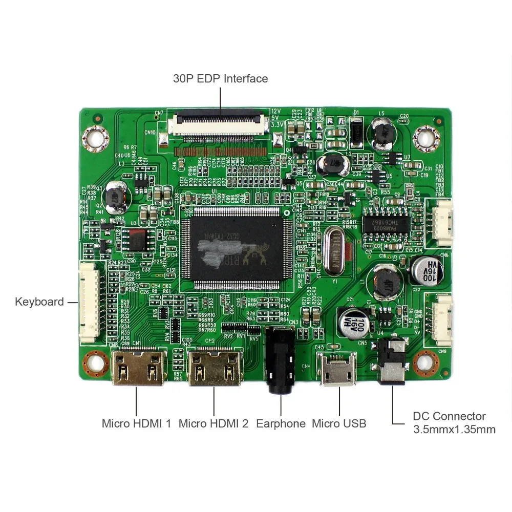Hd Mi Mini Lcd Controller Board 12.5 "B125HAN02.2 1920X1080 Ips Edp Lcd-scherm