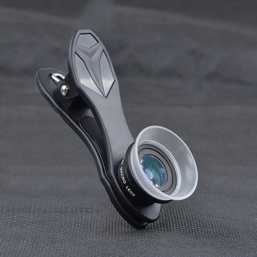 Apexel mobile phone lens Super Macro 12X 24X camera Lenses for iPhone x 7 8 PLUS Xiaomi Samsung note8  s8 S7 edge lens with clip