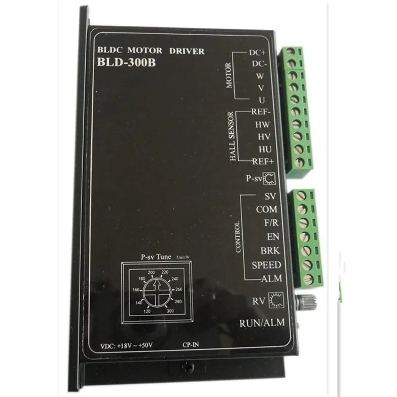 

24V 36V48V BLDC Motor Driver 300W 18V-50V DC Brushless DC Motor Driver Controller BLD-300B