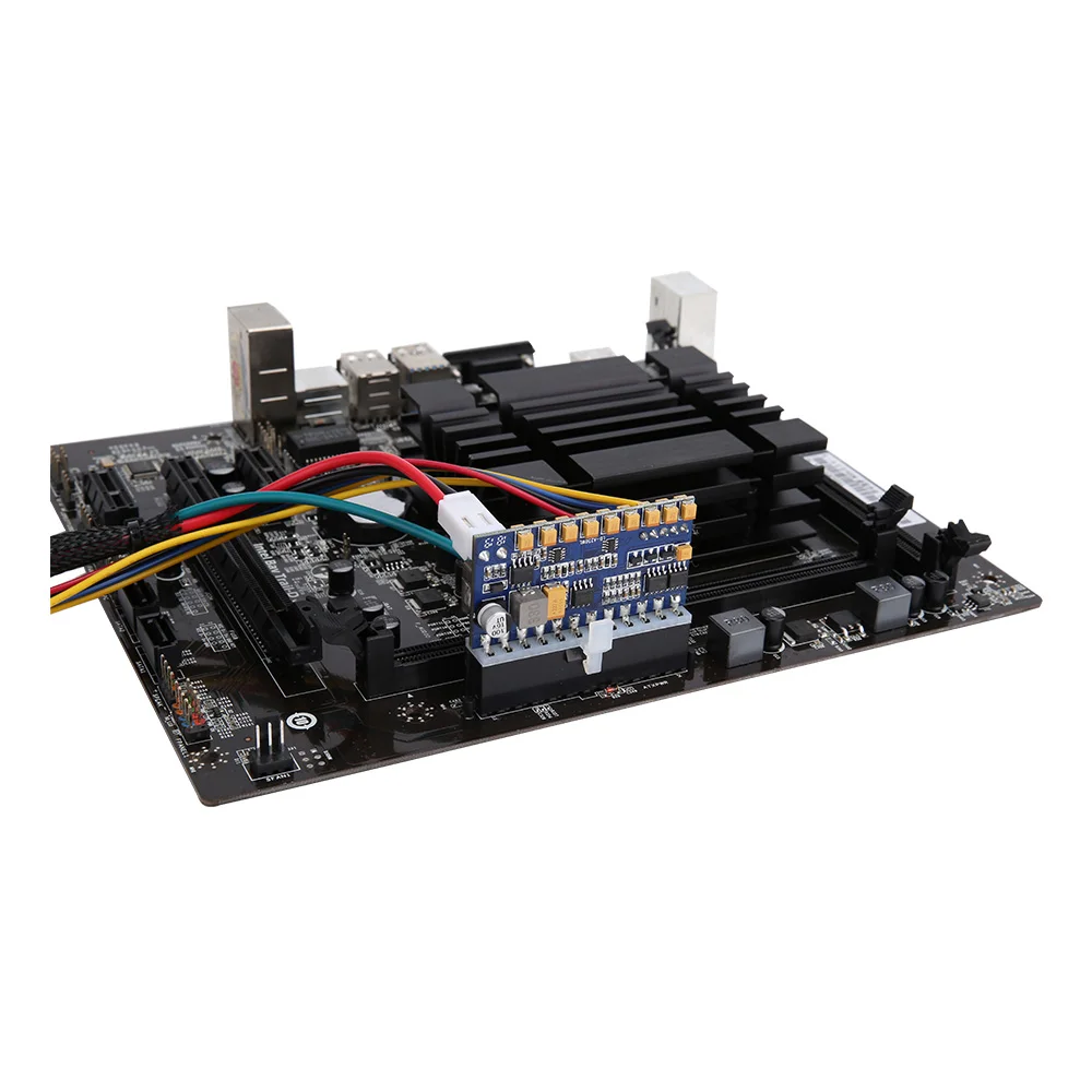 RGeek 24pin DC ATX PSU 12V DC Input 250W Output Switch PC DC-DC
