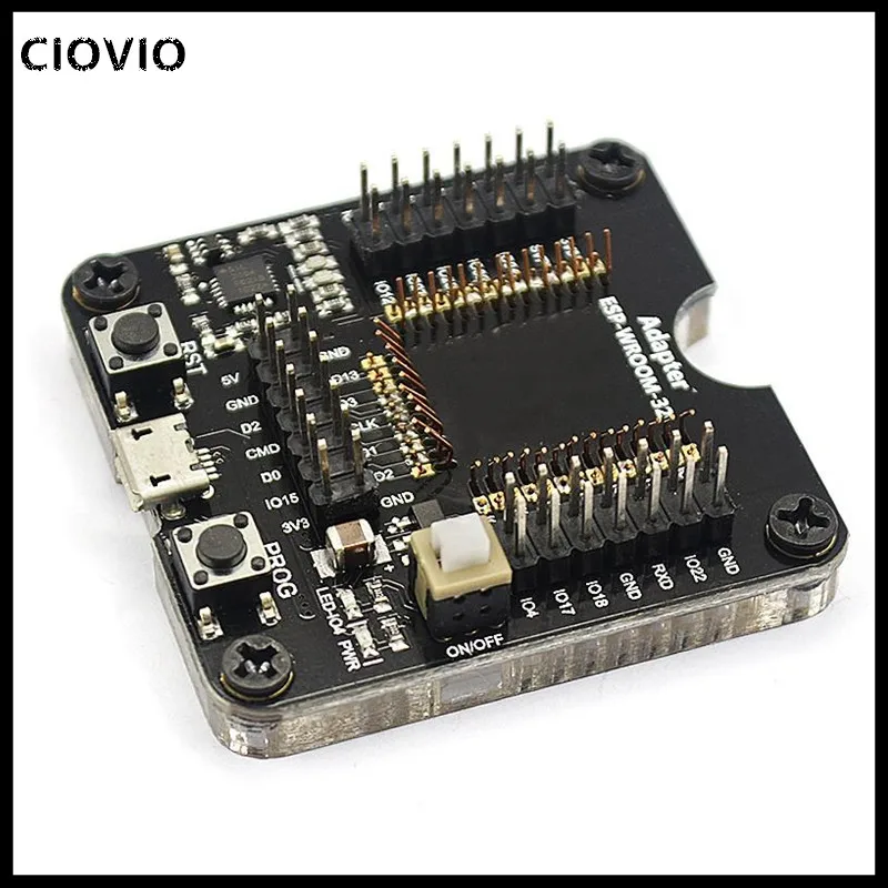 Electrical Socket Programmer Tool ESP32 Adapter Socket For ESP-WROOM-32 Module Micro USB Type B Plug Testing Board