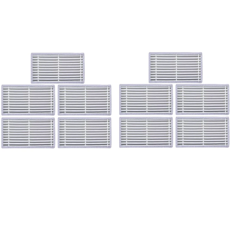 10 teile/los Hepa-filter für midea MR04 Roboter Staubsauger Teile Zubehör Ersatz