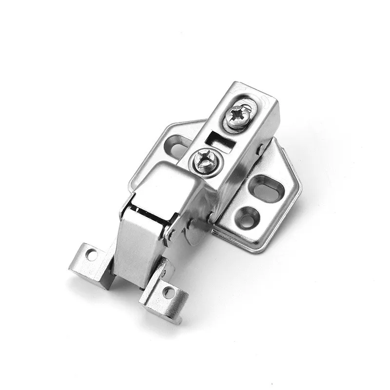 Hardware Aluminum Frame Glass Door with Built-in Damping Hydraulic Buffer Mute Alloy Aircraft Base Cold Rolled Steel Hinge