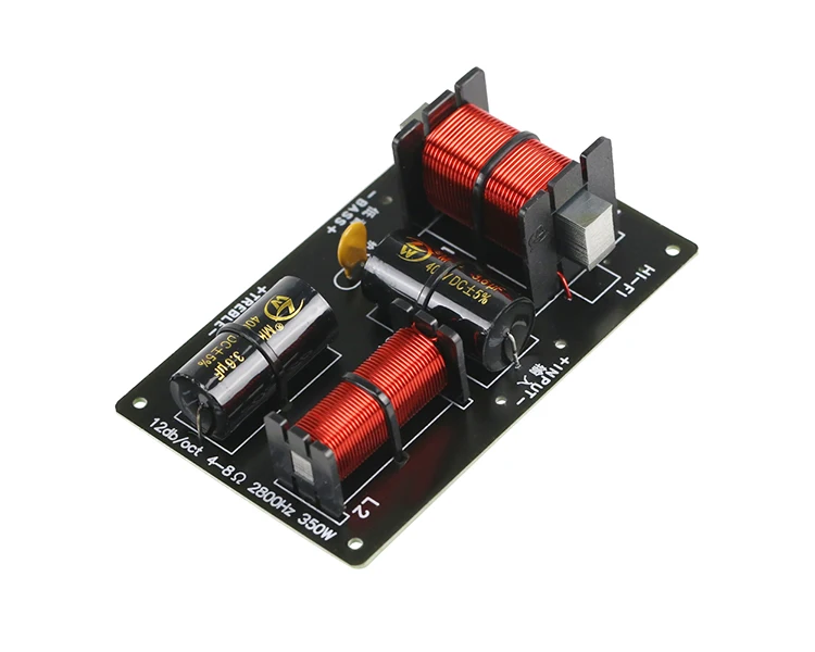 GHXAMP 350 watt 700 watt 2 Weg Crossover Audio Board Hochtöner Bass Lautsprecher Frequenz Teiler Für 4-8Ohm Lautsprecher Filter 2800 hz 2 stücke – Detail 8