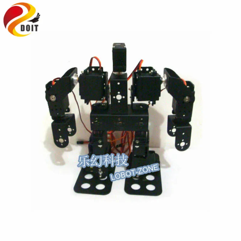 

DOIT 9 DOF Humanoid Walking Robot /Aluminium Alloy Servo Bracket for Control/Robot Part Robot Arm/Hand/Manipulator