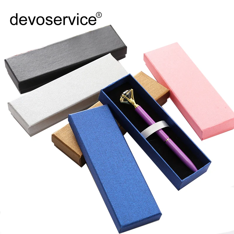 Business Pencil Case Upscale Pen Cases Jewelry Box Fashion Creative Gift For Children School Stationery Pouch Students Supplies