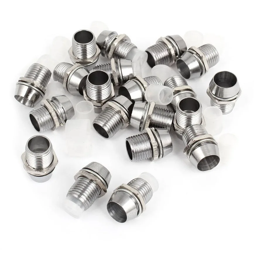 In stock 20 Pcs Copper 5mm Light Emitting Diode LED Holder Mount Panel Display