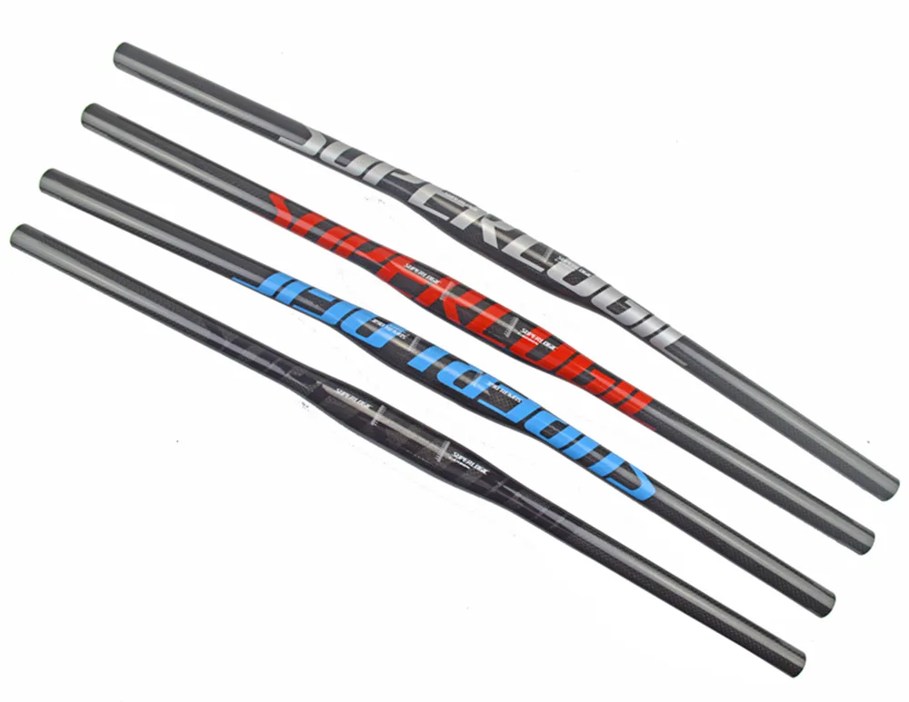 SUPERLOGIC full carbon fiber bicyle handlebar mountain bike MTB bars 31.8*580/740mm ultra long manillar fixie bicycle parts