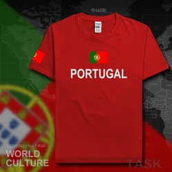 Portugal men t shirt fashion 2017 jersey Portuguese nation team cotton t-shirt meeting fitness clothing tees country flag PT