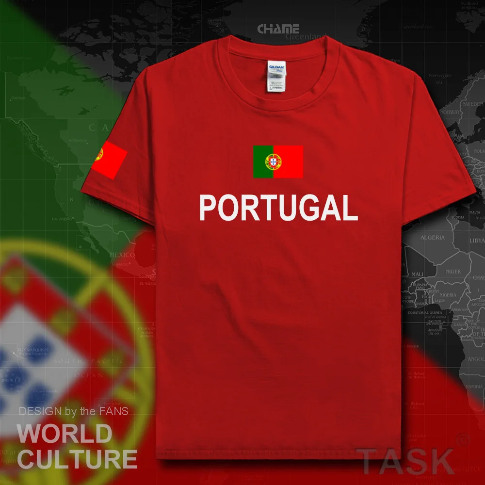 Portugal men t shirt fashion 2017 jersey Portuguese nation team cotton t-shirt meeting fitness clothing tees country flag PT