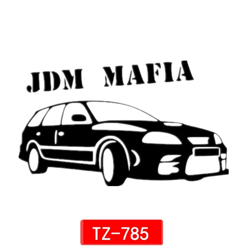 Three Ratels TZ-785 12*20cm 1-5 Pieces Car Sticker Jdm Mafia For Toyota Caldina Auto Sticker Car Stickers Removable