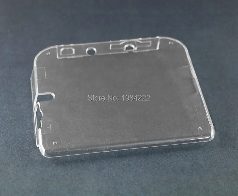 OCGAME-Coque de protection en plastique transparent pour console 2DS, étui en cristal de remplacement, 5 pièces/lot