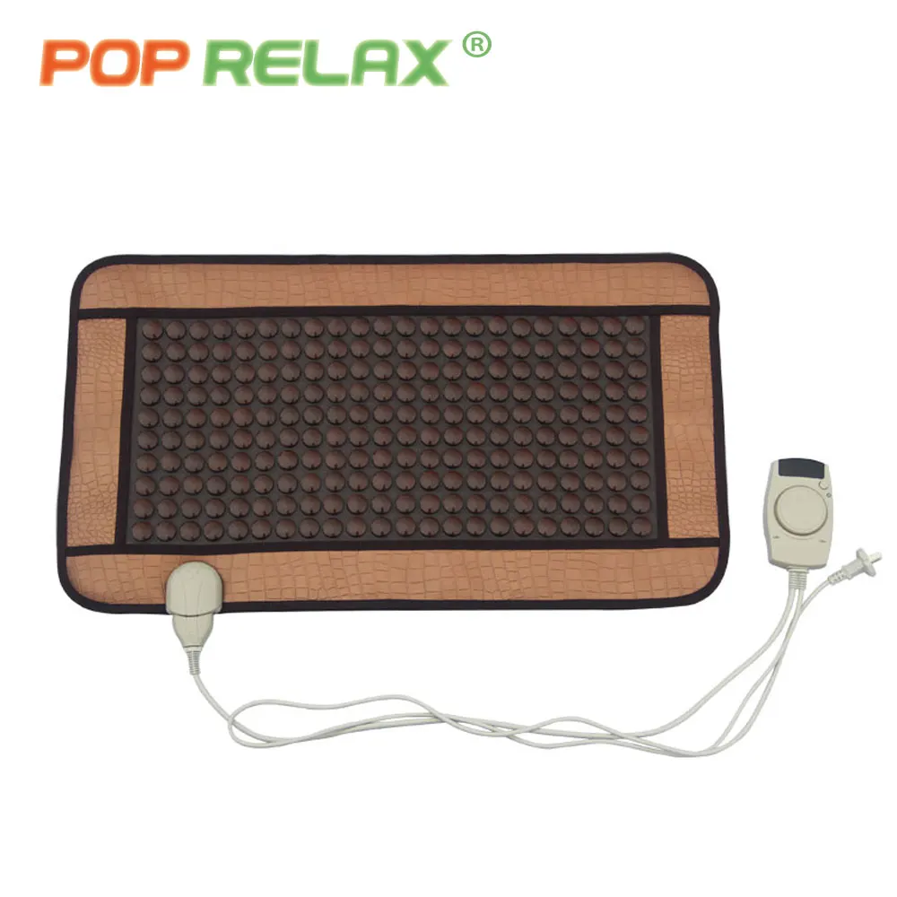 POP RELAX healthcare Korea germanium tourmaline massage mat jade mattress electric heating therapy pad cushion nuga best CERAGEM