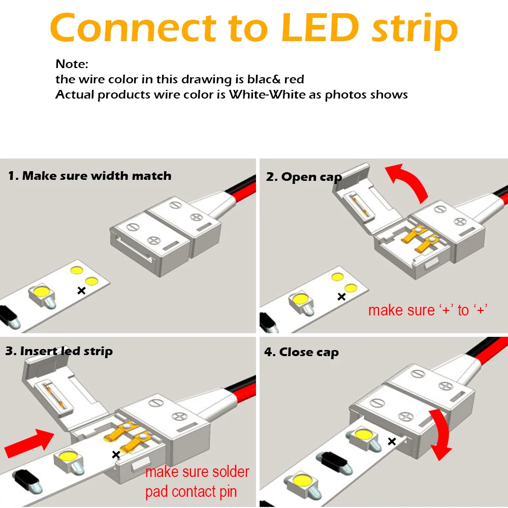 DC 5V 12V 24V Motion PIR Sensor Switch Photosensitive Light Control Human Body Infrared Motion Sensor for 2pin LED Strip Light