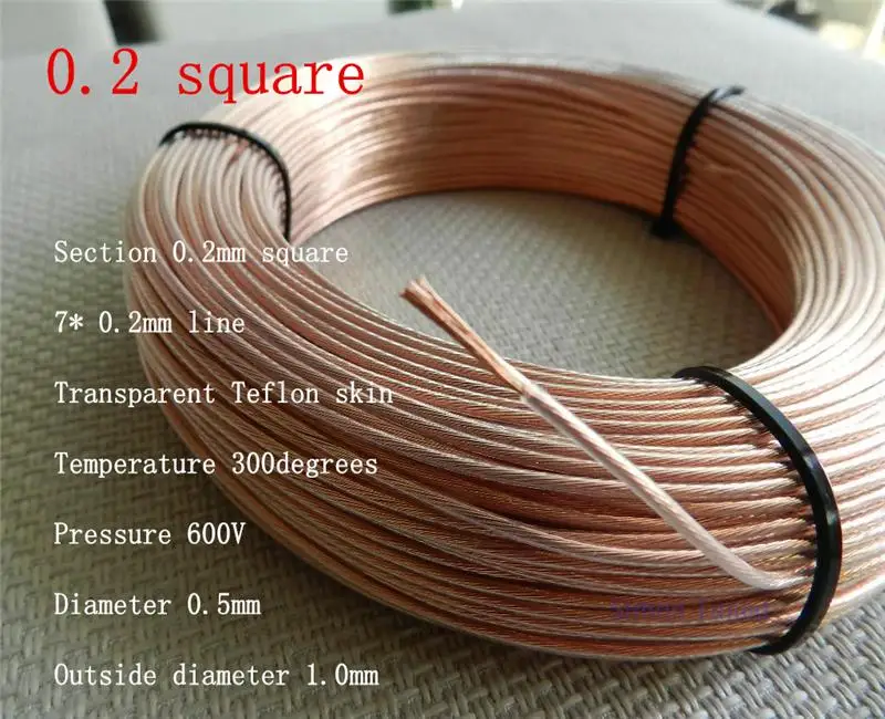 6N OCC single crystal copper wire 6meters