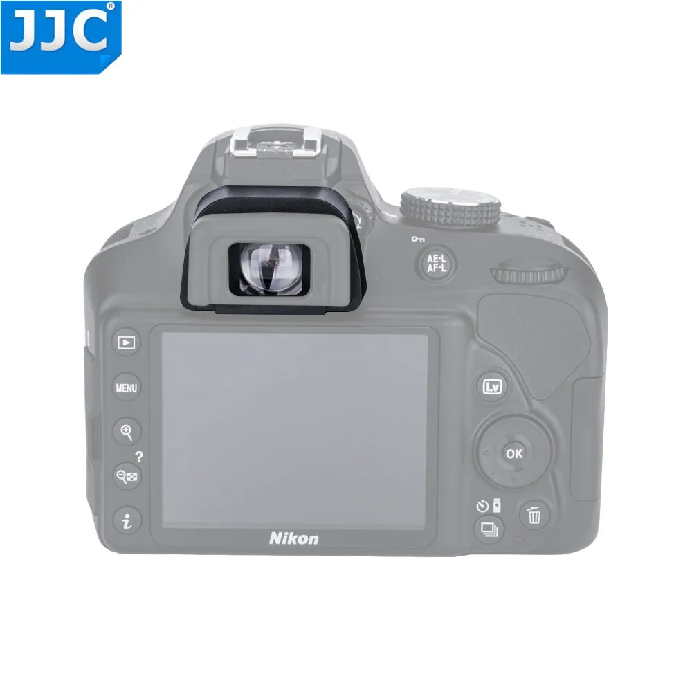 JJC-visor extensor de copa ocular EN-2, para cámara DSLR NIKON D40, D40X, D60, D3000, D300, D300S, D70S, D70, D3100, D3200, D5100