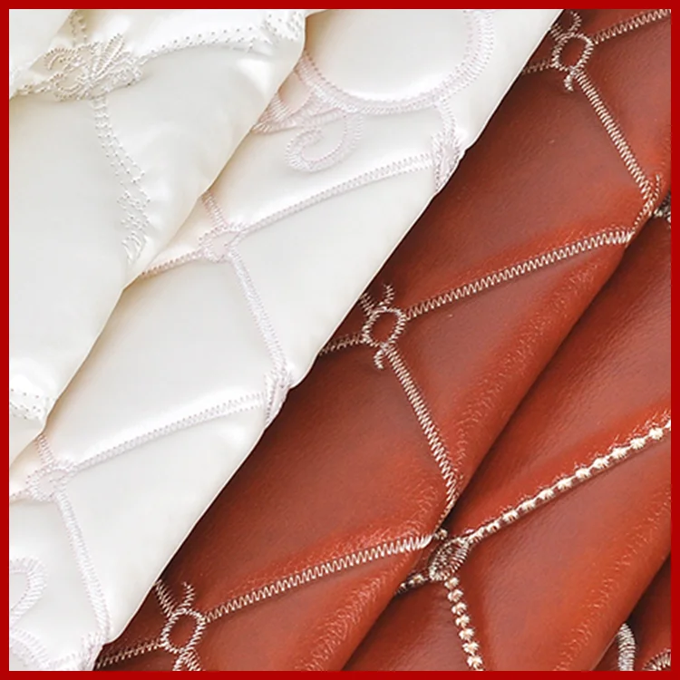 

100x138cm Leatherette Fabric Sofa Furniture Textile Faux Leather Automotiva Stoffen Voor Meubels Waterproof Leather Piece D30