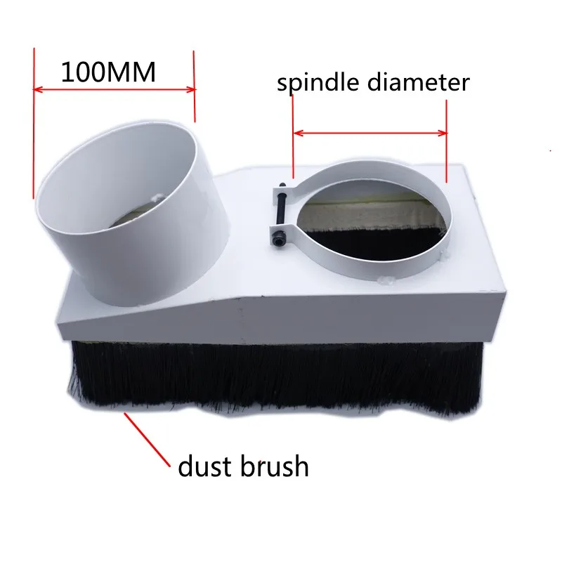 Tecnr 65 Mm Cnc Stofafscheider Cover Cnc Router Accessoires 800W Spindel Motor Gebruik