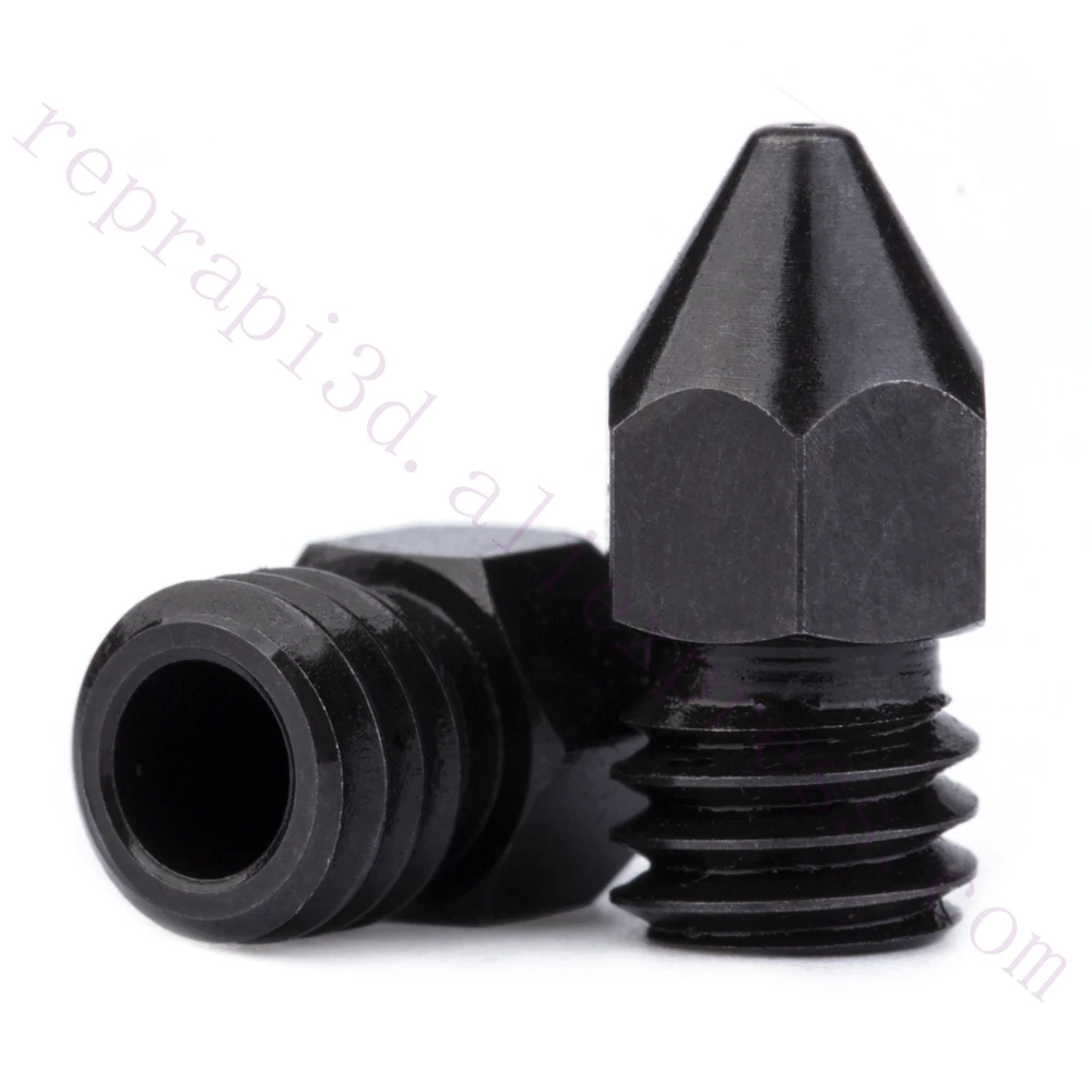 

2pcs High Temperature Hardened tool Steel Nozzle 0.4mm for Zortrax M200 M300, Afinia H479, H480, Tier Up Plus 2 3D Printer