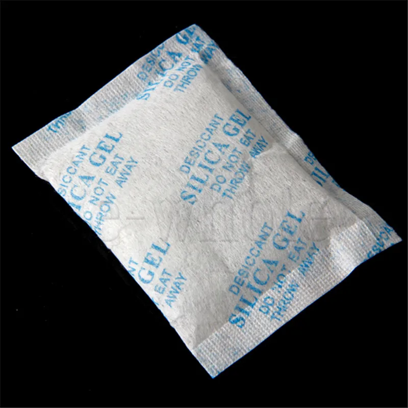 50g/100g Gram Silica Gel Packets Dehumidifier Meets FDA Food Packaging Non-Toxic Silicone Desiccant Moisture Damp Absorber