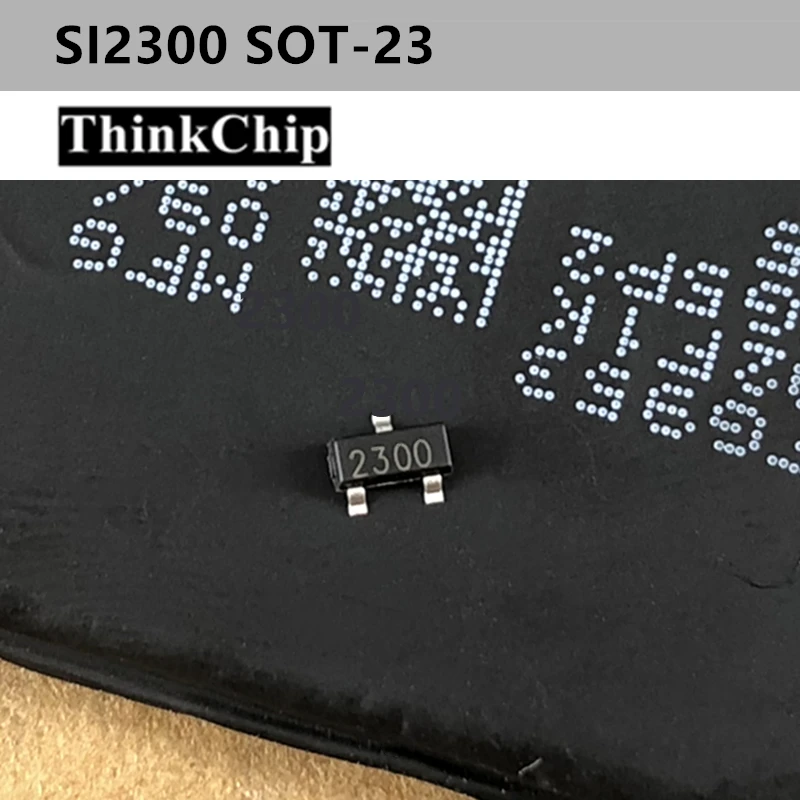 (100 PCS) SI2300 2300 SOT-23 SMD ทรานซิสเตอร์ MOSFET N Channel 3.6A 30V ใหม่เดิม