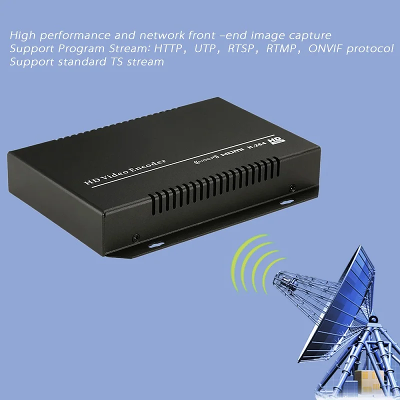 H.264 Wireless VGA Encoder for IPTV broadcasting Support RTMP and Onvif VGA WIFI Encoder