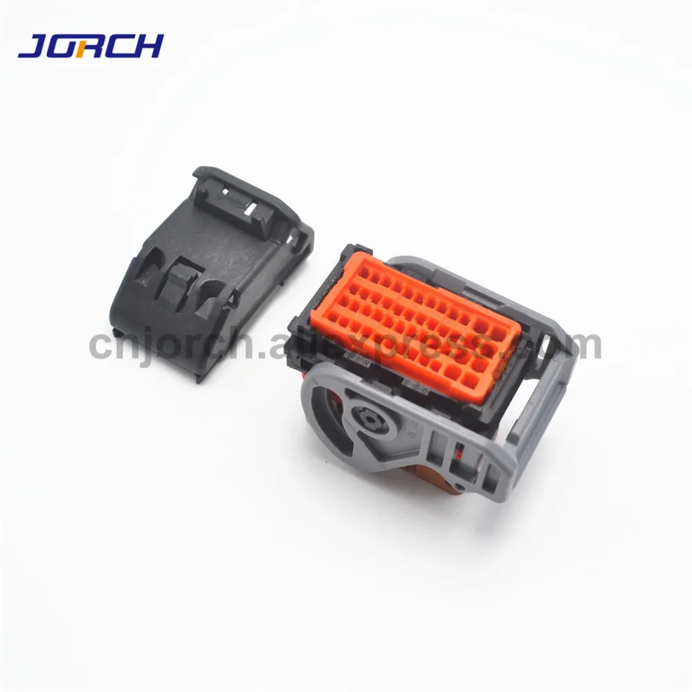 1 set 48pin way ecu automotive connector plug female molex wire brown connectors