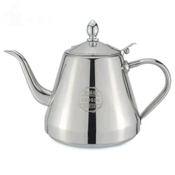 Sanqia 1300ml 304 Stainless Steel Coffee Pot Gooseneck Coffee Drip Kettle Drip Pot Coffee Percolators Stainless Steel Pitcher