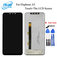 WEICHENG Test Well For Elephone A5 LCD Display +Touch Screen 6.18 inch Assembly Perfect Repair Parts+Tools For Elephone A5