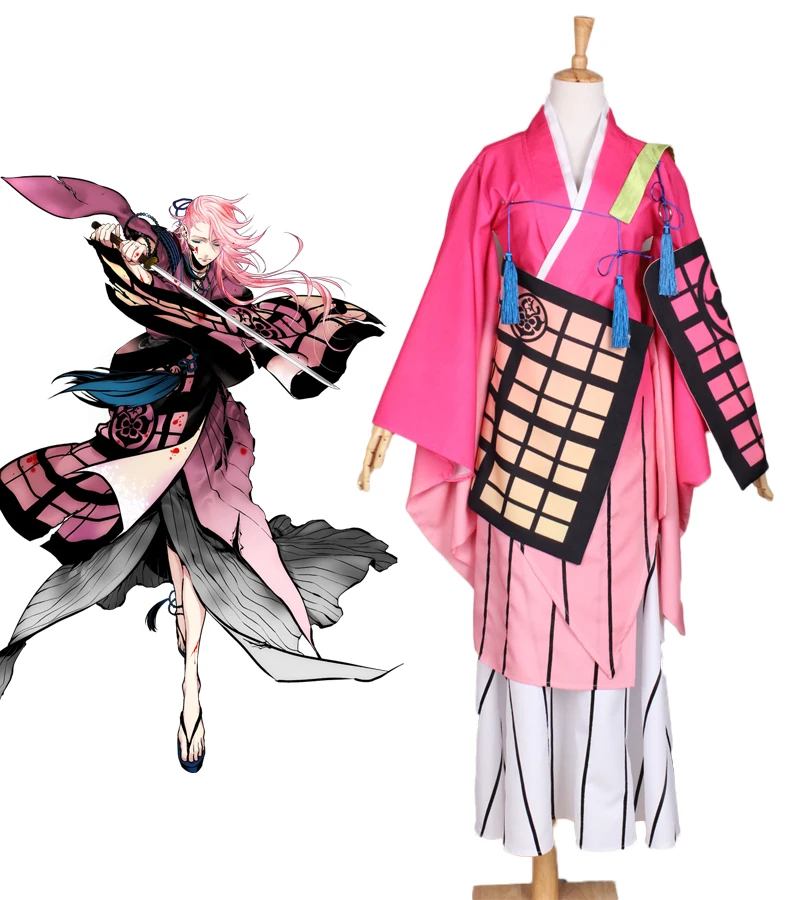 Souza Samonji Cosplay Touken Ranbu Souza Samonji Cosplay Costume Custom Made Any Size