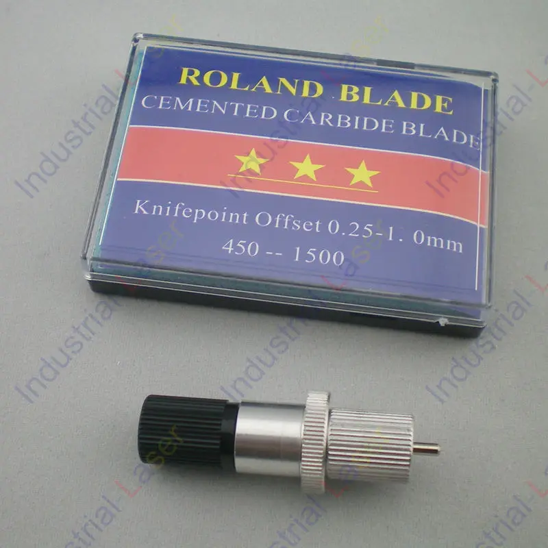 

1Pcs Blade holder+15pcs blades for Roland Lliyu GCC Rabbit Cutter Cutting Plotter 5*30+5*45+5*60 white