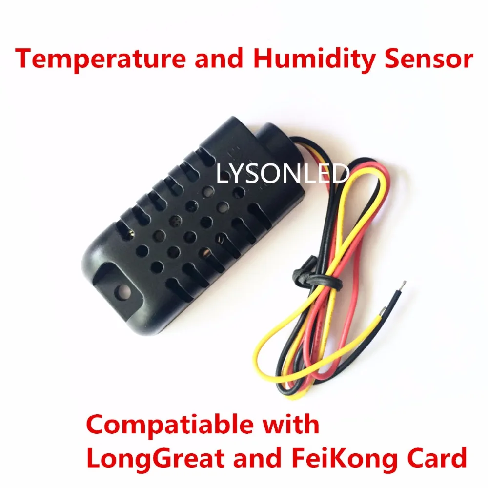 5pcs/lot Temperature and Humidity Sensor For LED Display Control Card , Compatiable with LongGreat  FeiKong  