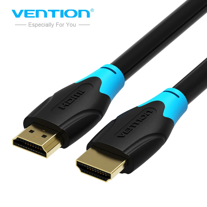 Vention สาย HDMI 2.0ความเร็วสูง4K 3D 60Hz HDMI To HDMI สายชาย-ชายสำหรับ HD TV LCD แล็ปท็อป PS3โปรเจคเตอร์สายคอมพิวเตอร์