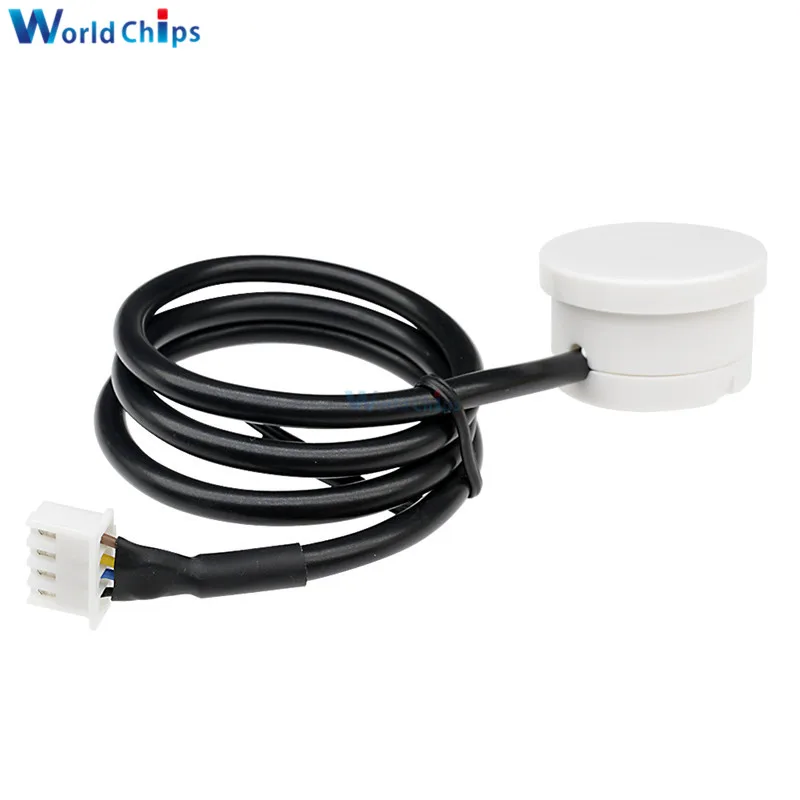 Water Liquid Level Switch Contactless Detector Outer Adhering Type Level Sensor NPN PNP Rs485 Interface Power Adapter DC 5-24V
