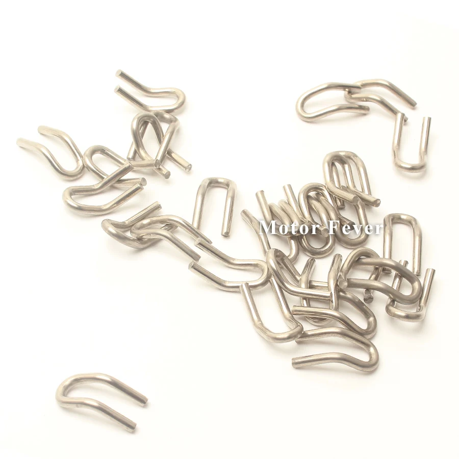 50PC Universal Motorcycle Exhaust Spring Hook Adapter Escape Moto Link U Hook for AKRAPOVi Exhaust Parts