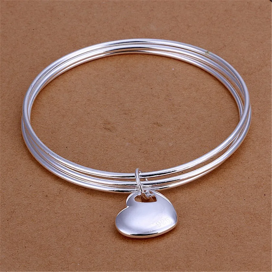 new  Specials package mail silver color jewelry cute female simple classic personalized bracelet romantic style