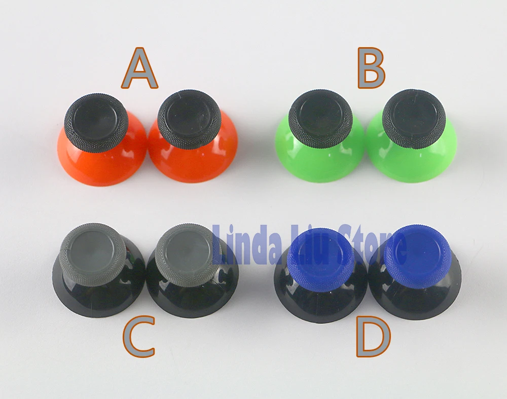 50pcs/lot For Microsoft XBox One X S Controller 3d Analog Thumb Sticks Grip Joystick Cap ThumbSticks