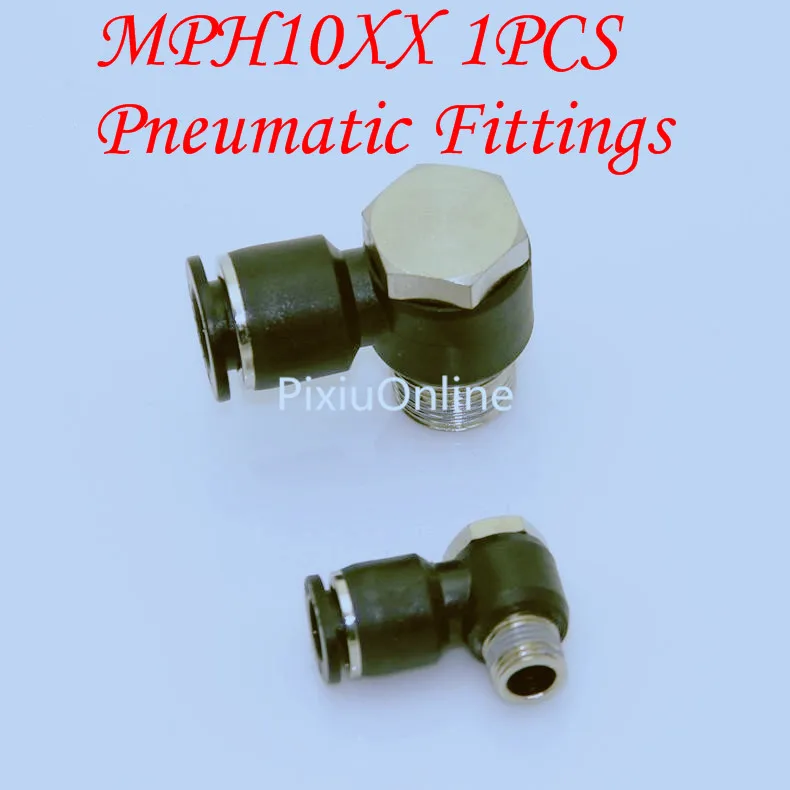 1PCS YT305 PH10-XX  HEXAGON HEAD THREAD  Quick Plug Connector  Pneumatic Components   Tracheal Solenoid Valve Connectors