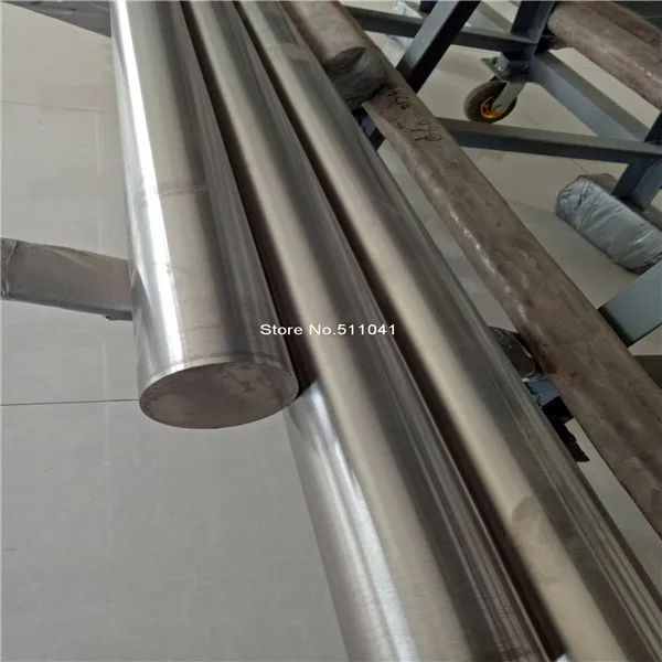 Titanium Grade 2 GR2 Round Bar, Titanium Logam Harga Dia 85 Mm, Panjang 300 Mm, 2 Pcs Grosir Gratis Pengiriman