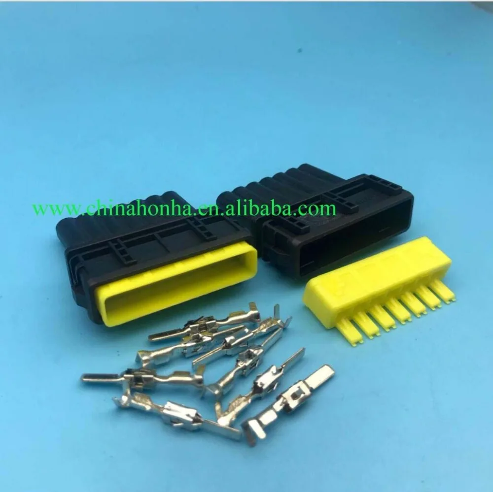 

Free shipping 5/10/20/50/100 pcs/lot 7 pin/Way Male ignition Amplifier Connector Tyco Timer 7 pin connector DJ7071-3.5-11